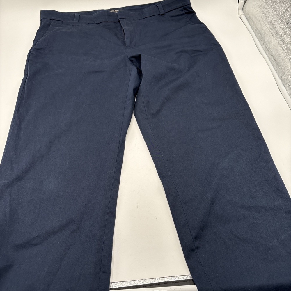 Banana Republic The Avalon Pant Women's Pants Size 12 Navy Blue Casual Business